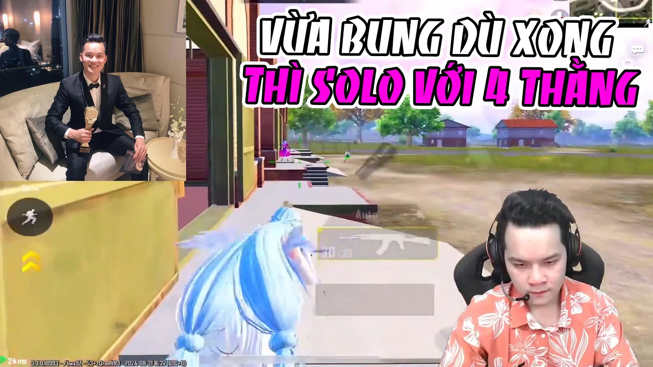 Bộ Bim | VỪ A BUNG DÙ XONG THÌ PHẢI SOLO VỚI THẰNG QUÁ NGON | PUBG Mobile