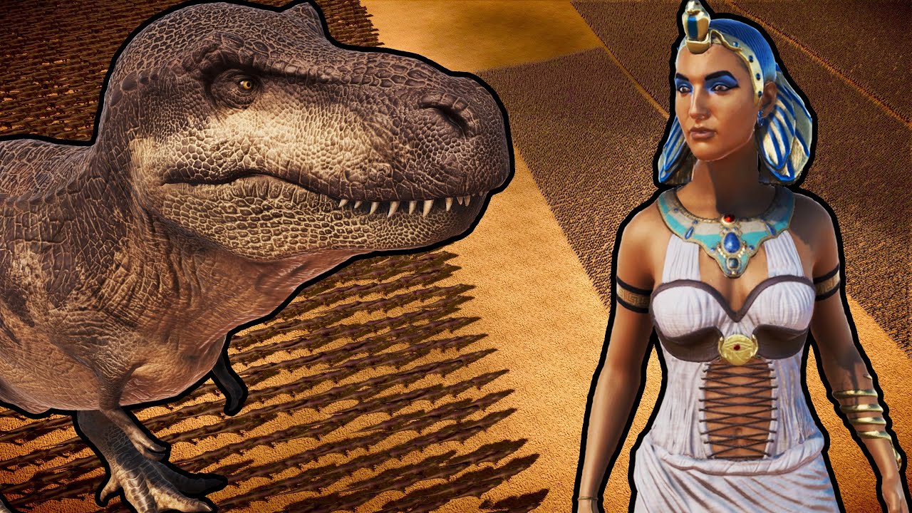 1 MILLION T-REX vs 60,000 CLEOPATRA | UEBS 2
