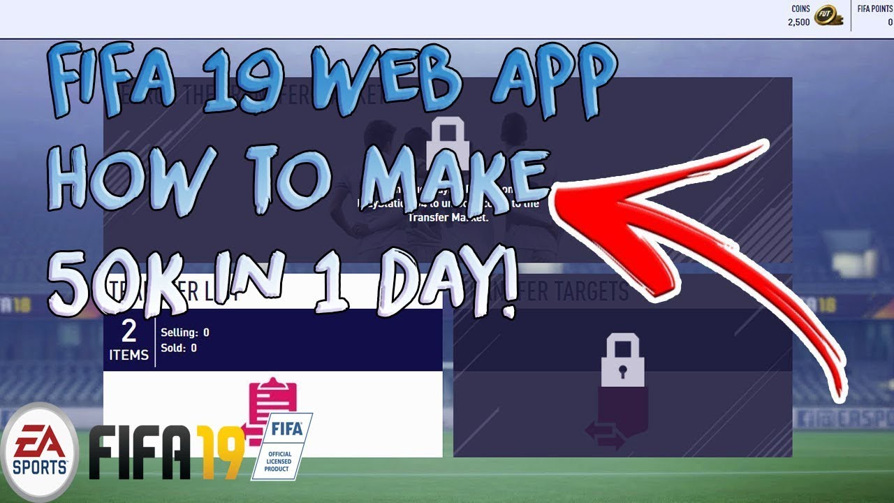 FIFA 19 WEB APP TRADING TIPS! BEST WAY TO GET COINS FAST IN FIFA 19!