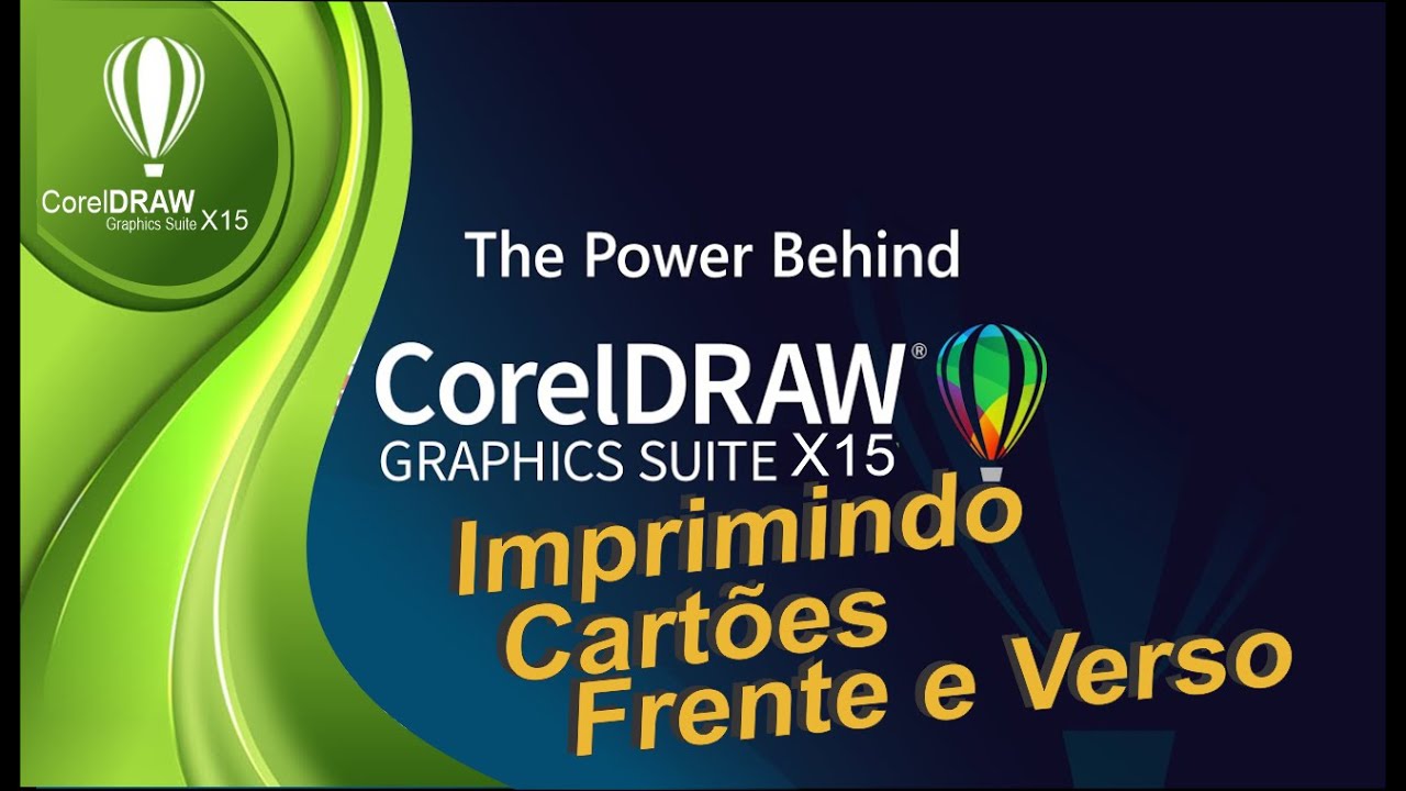 Imprimindo na mesma folha cartões frente verso no Corel Draw