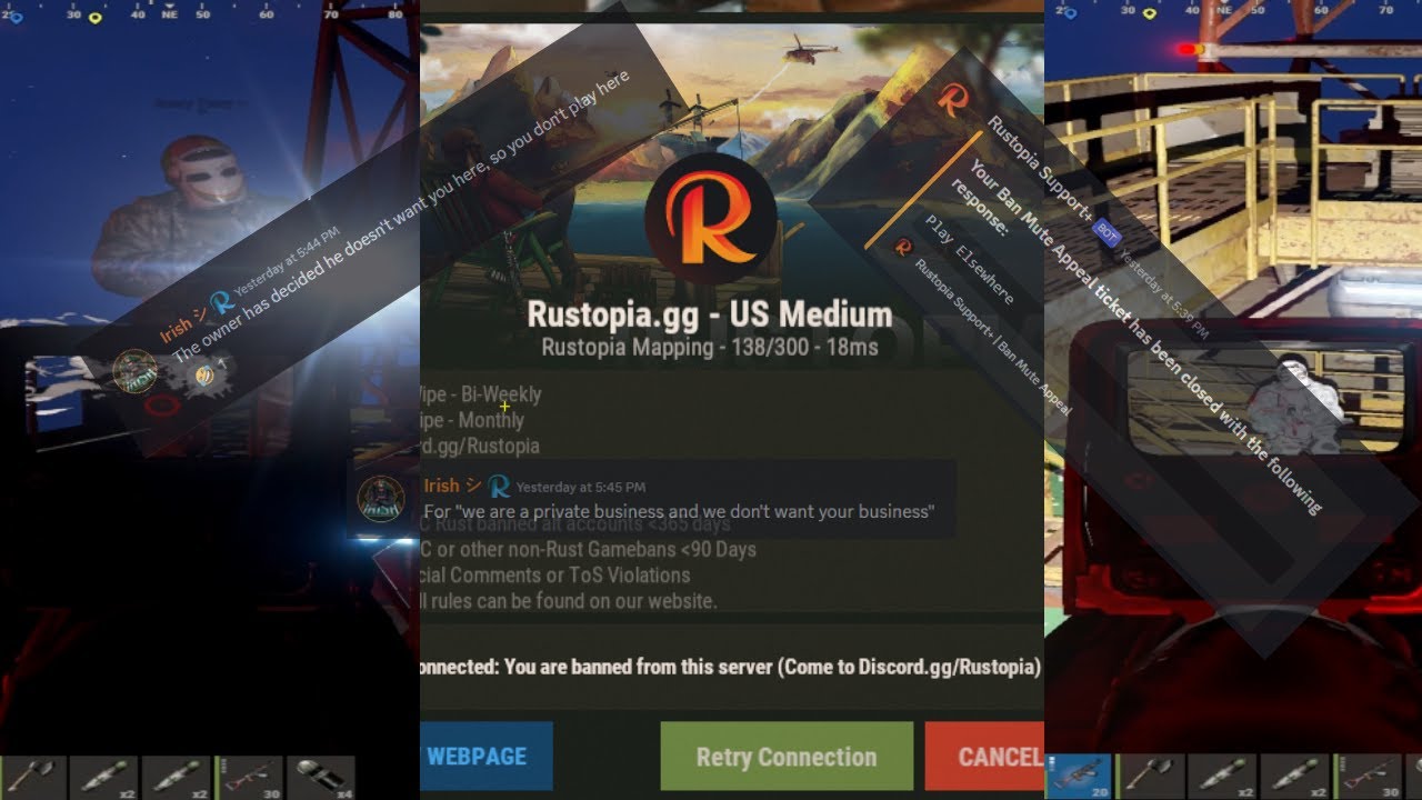 SPEEDRUNNING GETTING BANNED FOR CHEATING ON VANILLA RUST