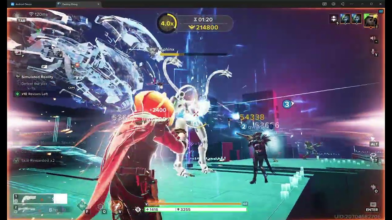 Destiny Rising Rank 1 Jaren Calamity Ops Cycle 11 467500