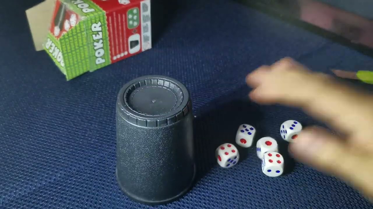 🎲Unboxing: Cubilete y dados /Tutorial de juego (Del 1 al 6)