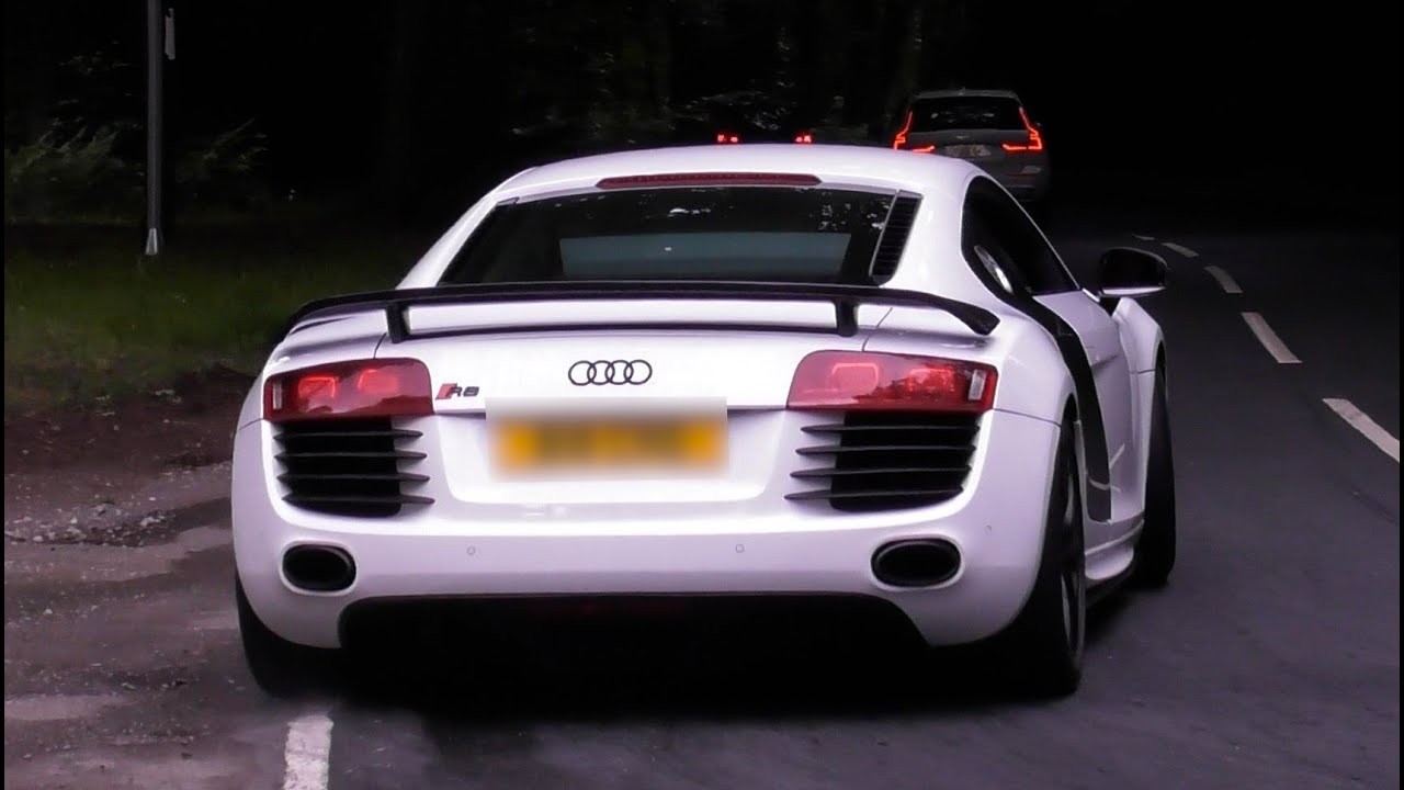 Cars arriving to supercar pageant at Oulton park, June 2024.