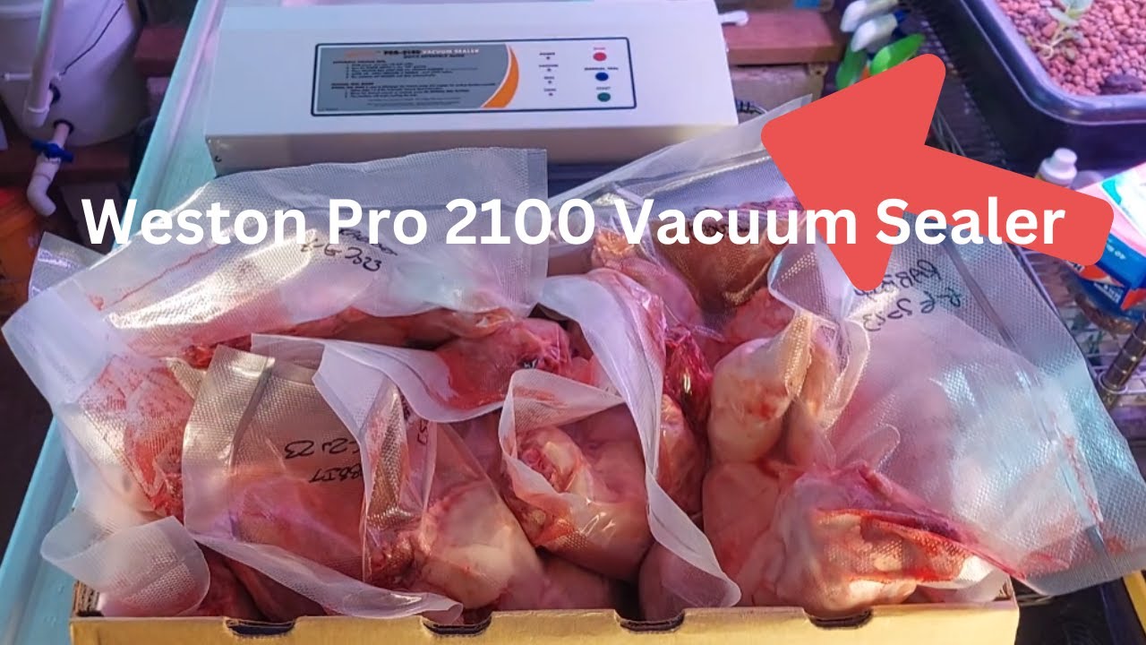 Weston Pro 2100 Vacuum Sealer: Extend Food Freshness with Professional-Grade Performance