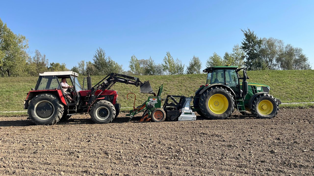 Siew pszenżyta 2024 i prezentacja nawigacji AgroOsa