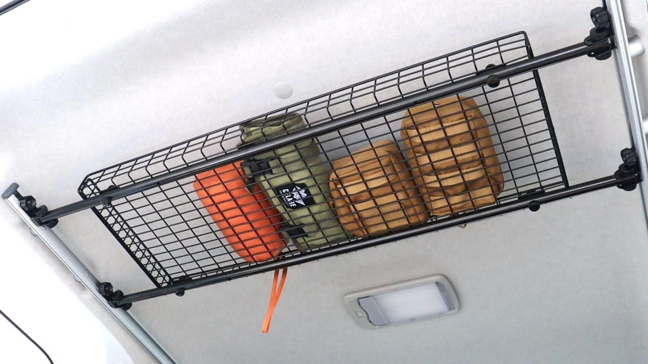 【アトレーRS 4WD】ダイハツ純正マルチレール、サイドバー、ネットラックをDIYで取り付ける！取り付けてみて分かった問題点とは？Installing Genuine Accessories