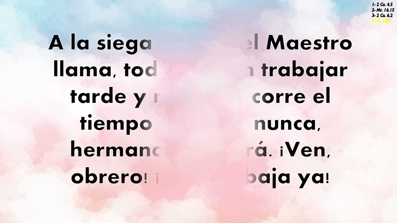Himno 501 Somos obreros del Señor