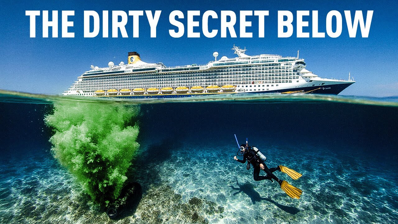Where Cruise Ships REALLY Dump Waste