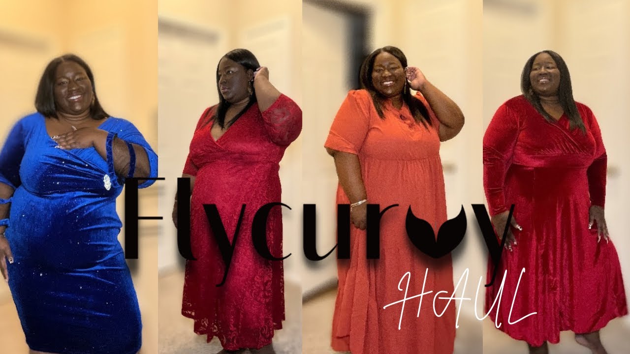 FLYCURVY PLUS SIZE HAUL 2022| ELEGANT DRESSES JUST IN TIME FOR THE HOLIDAYS! | TRY ON HAUL