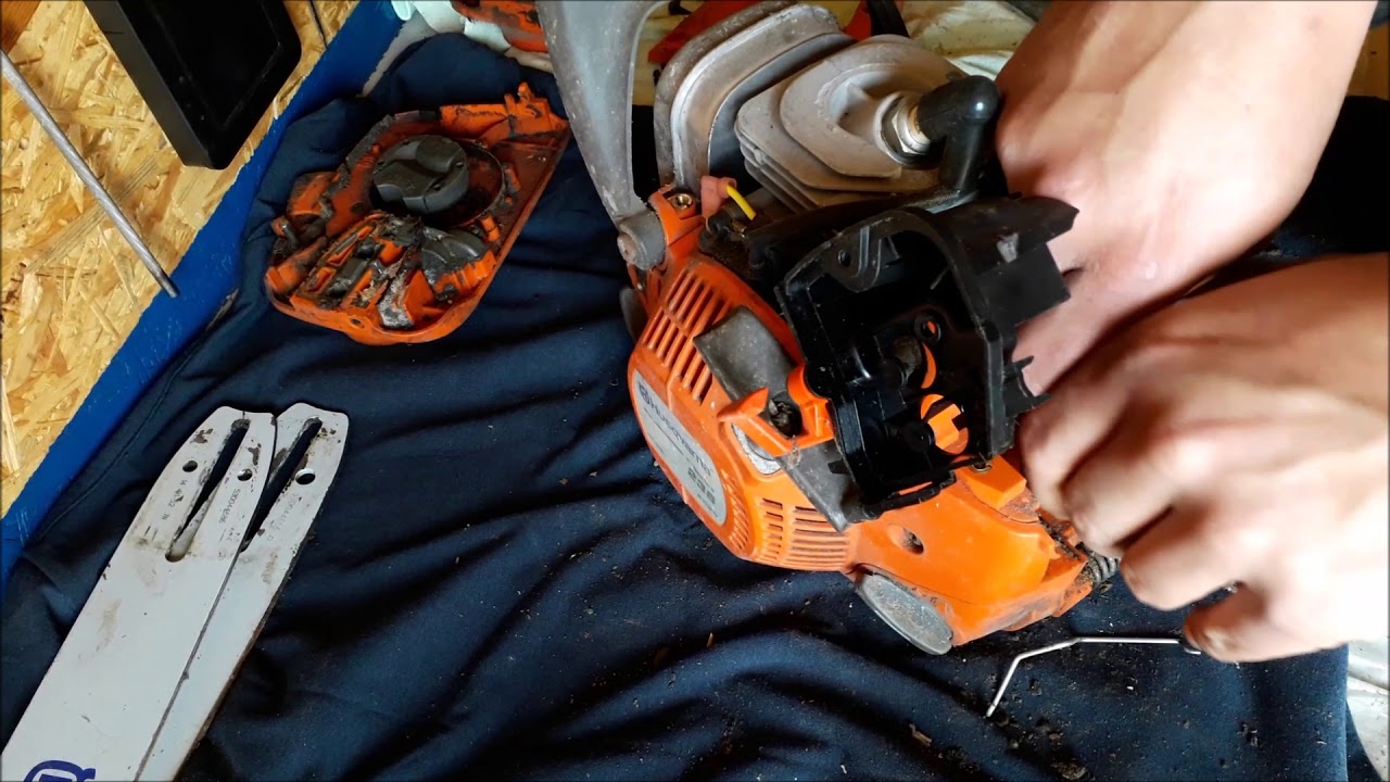 Husqvarna 236 i 240 odpalenie po latach.