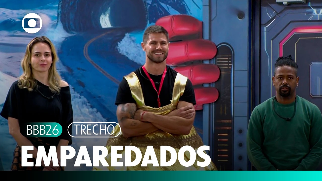 Ana Paula Renault, Jonas e Leandro já estão no paredão! | BBB 26 | TV Globo
