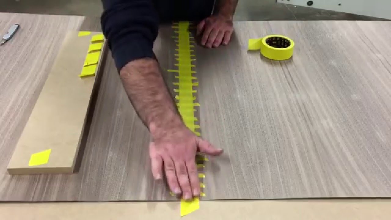 Wood veneer joining technique - Woodworking