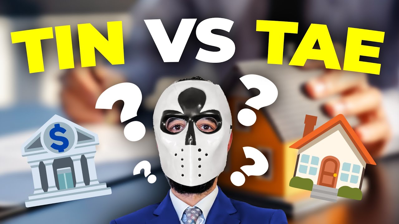 TIN o TAE para COMPARAR HIPOTECA