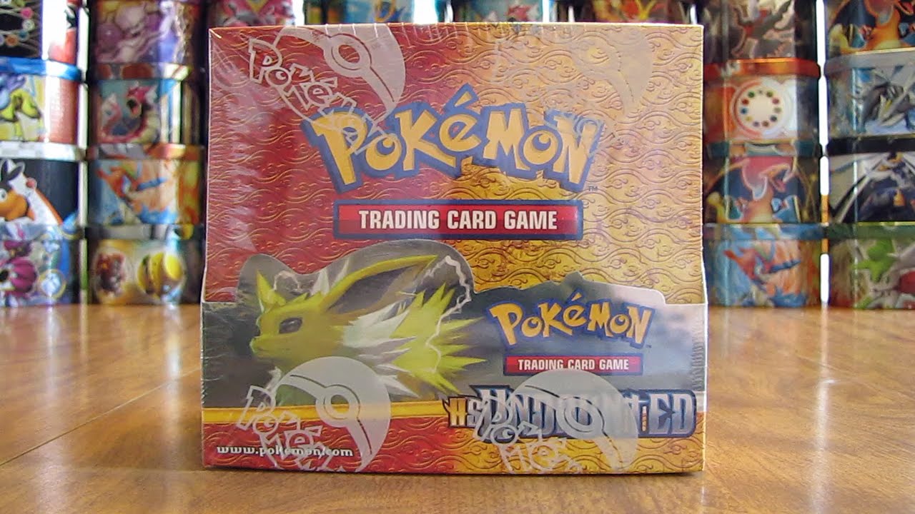 Pokemon Undaunted Booster Box Opening Pt. 1