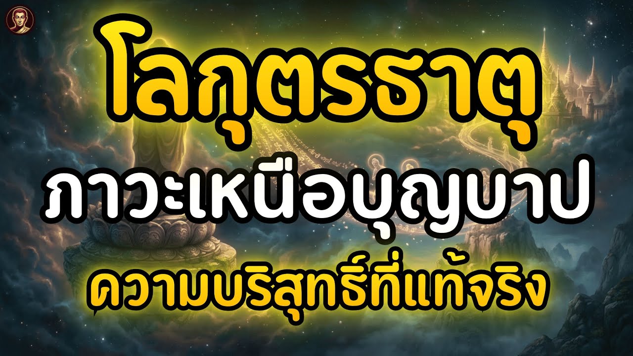 โลกุตรธาตุ: ภาวะเหนือบุญและบาป ความบริสุทธิ์ที่แท้จริง | คนหาธรรม