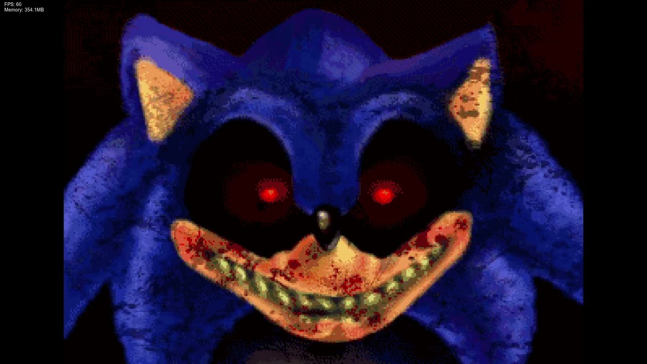 Playing: Sonic.EXE RECREATION on Psych Engine! (sorta speedrunning but idk.)