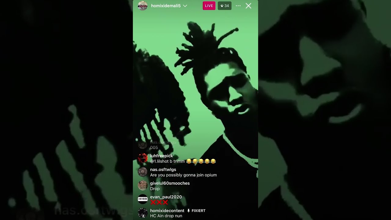 Homixide Mali Instagram Live Part #2 [07.10.2024]