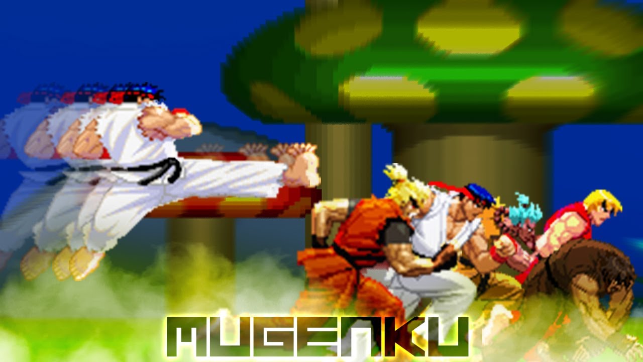 Mugen Ryup Ryu vs Everyone! Street Fighter Multiverse