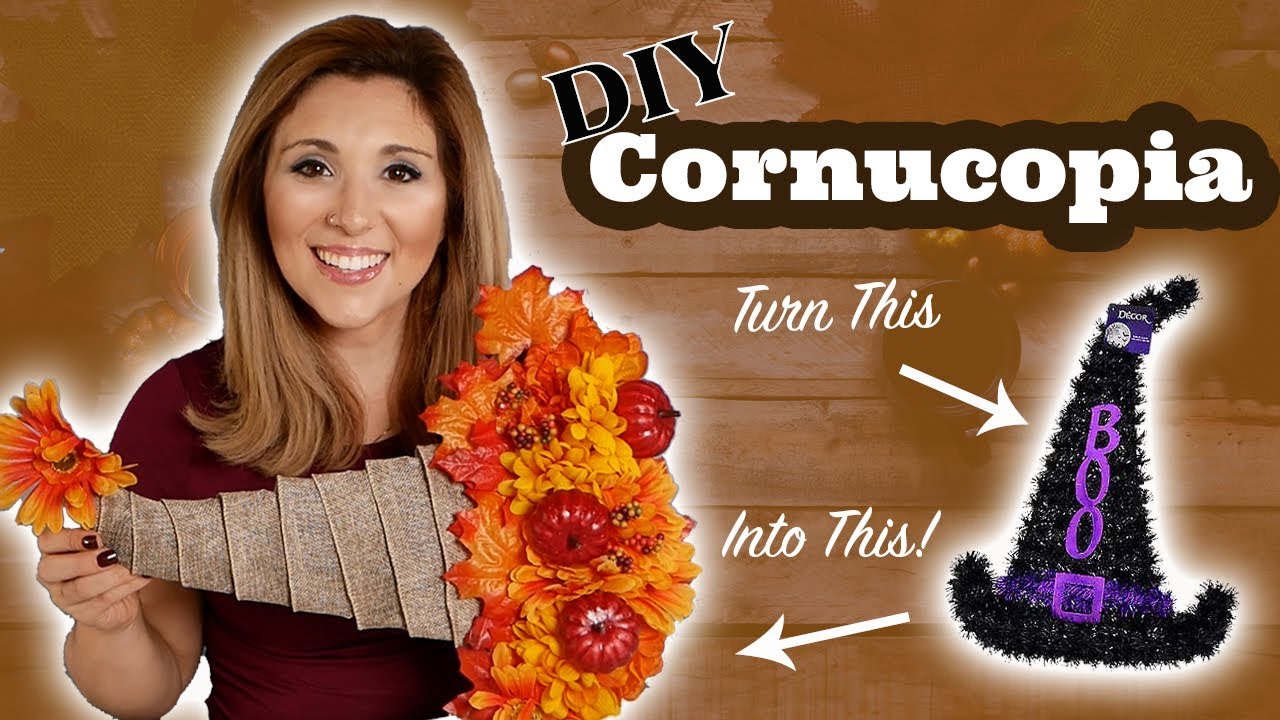 Easy DIY Cornucopia | Dollar Tree | Decor Tutorial | Episode 43