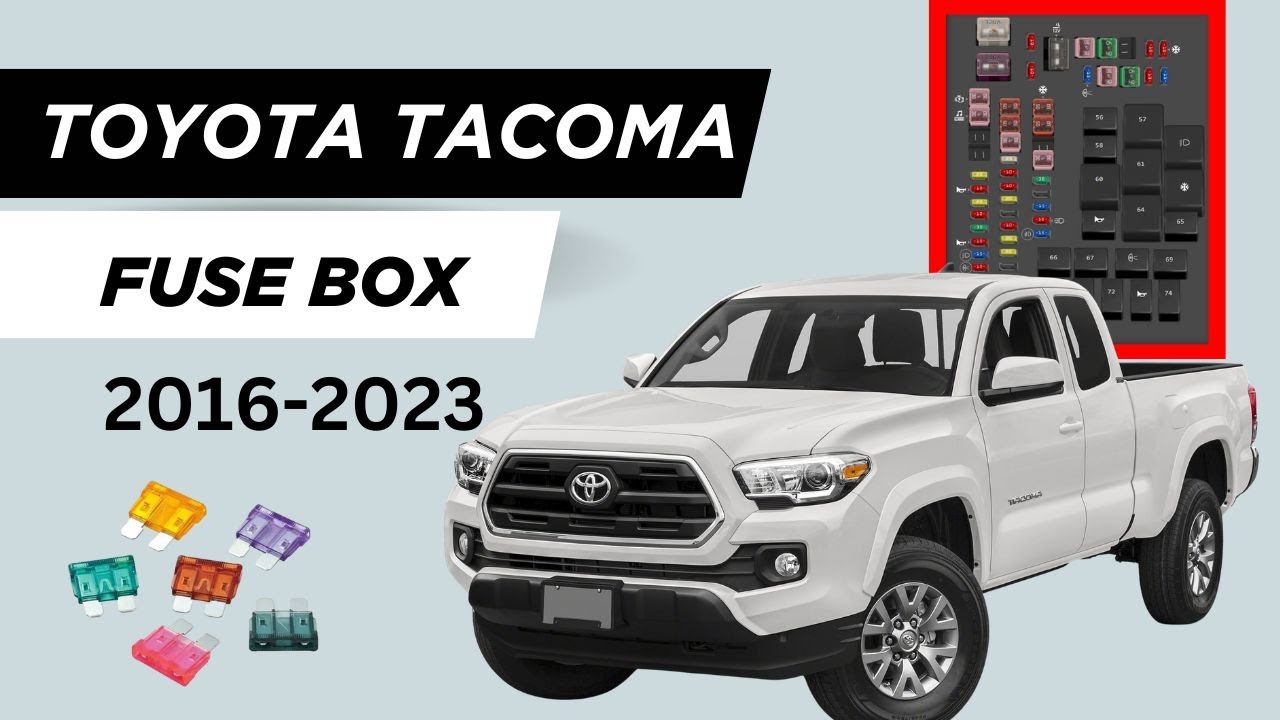 Toyota Tacoma Fuse Box & Relay GUIDE (2016-2023) | Locations & Diagram
