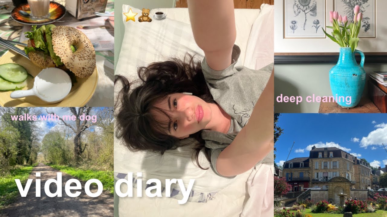 a few productive days in my life || video diaries ⭐️🧸🌷