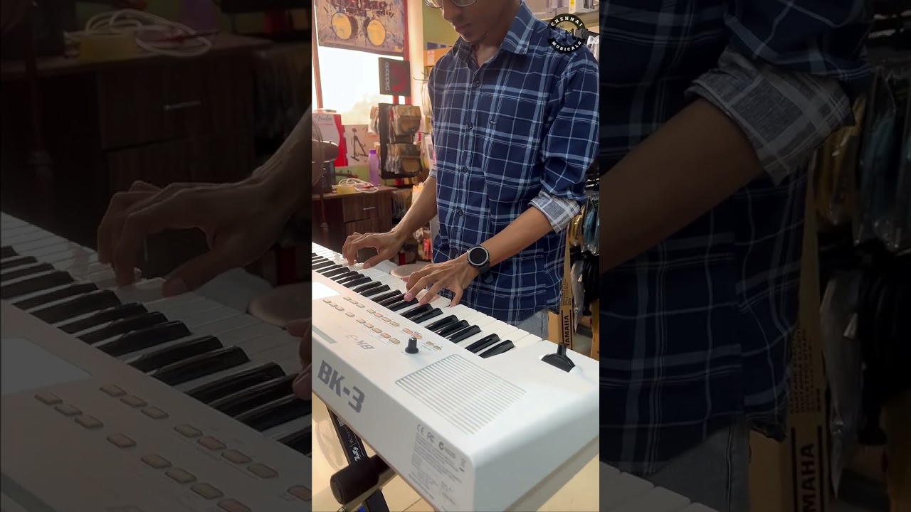 Roland BK-3 WH Backing Keyboard (White) || #roland #rolandbk3 #chennaimusicals #rolandarranged
