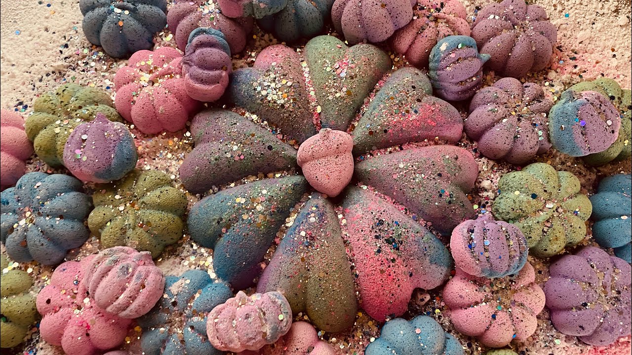 Pumpkin Patch 2025 🩷💜💙💚| ASMR | Chalk Crushing