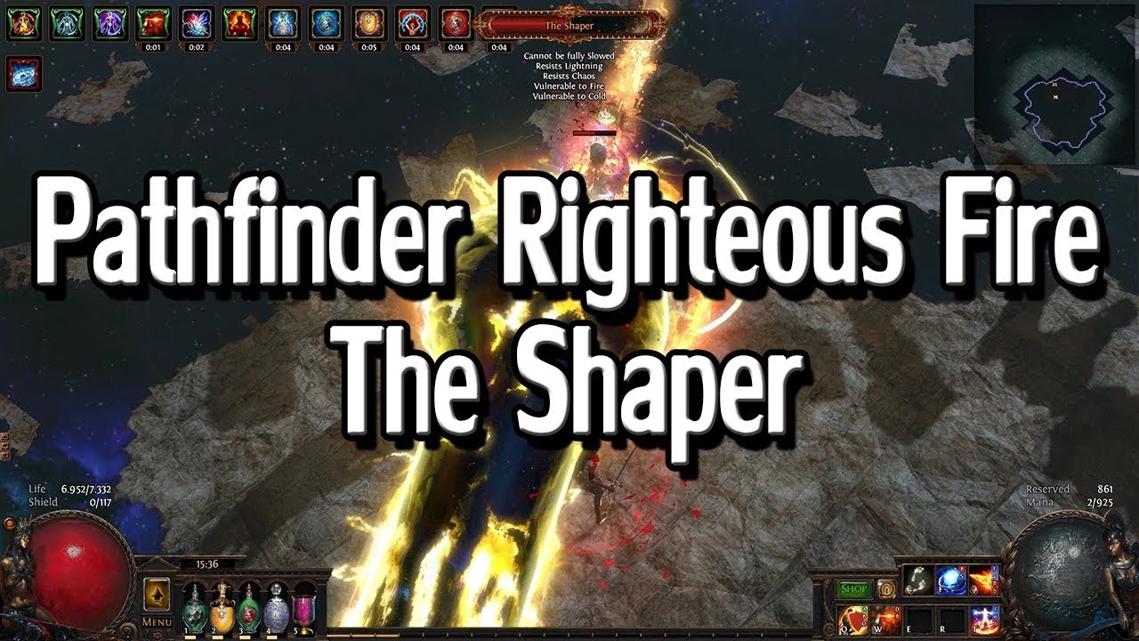 [3.2] Pathfinder Righteous Fire vs. The Shaper