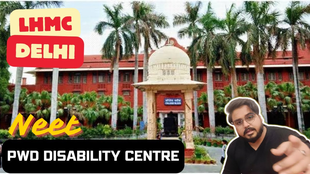 PWD Disability Centre Lady Hardinge Medical College Verification Process #neet2024 #pwdcutoff #mbbs