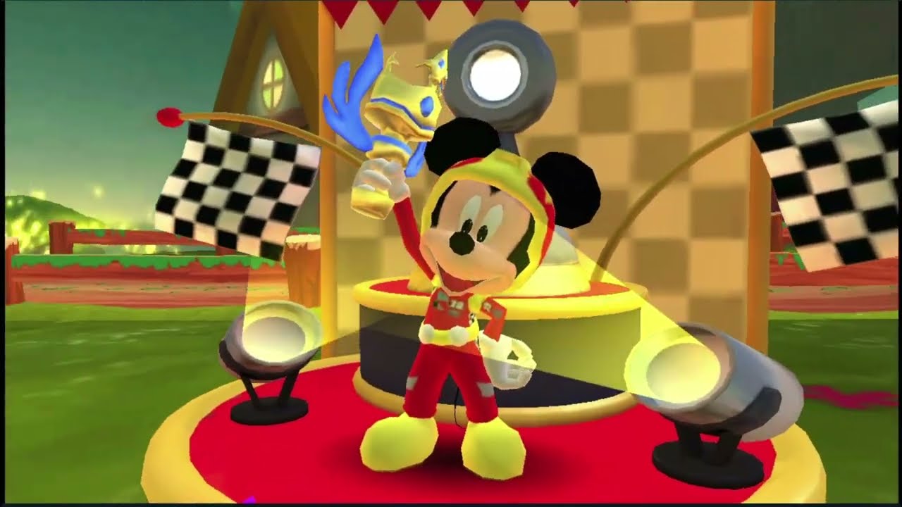 Disney All Star Racers High Flyer's Cup as Mickey