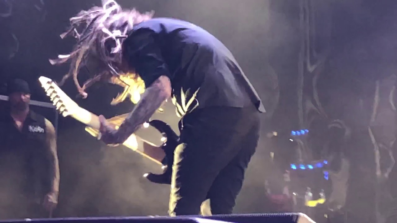 Korn - Live at The Veterans United Home Loans Amphitheater in Virginia Beach, VA USA 07/30/2019.