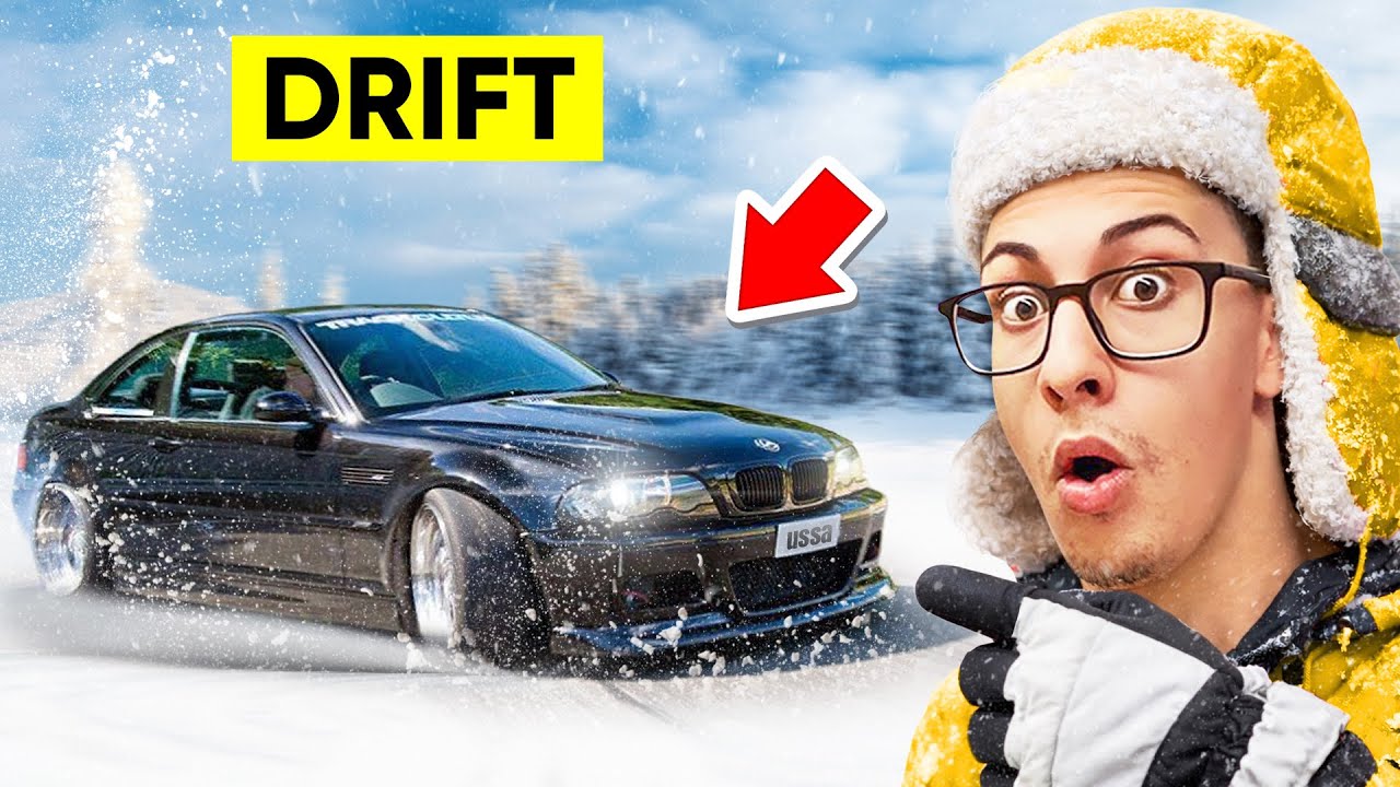 DRIFTARE sulla NEVE con la BMW E46😱 HO RISCHIATO GROSSO😨