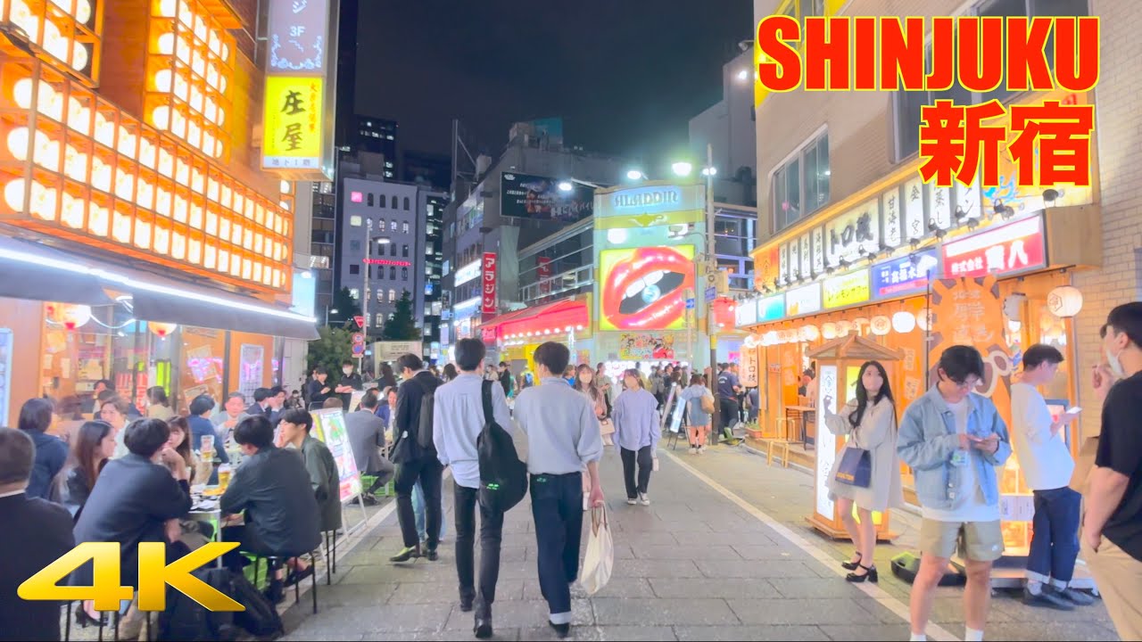 【4K HDR】新宿 | 居酒屋が並ぶ新宿西口 思い出横丁は溢れんばかりの人！ |  にぎわう新宿駅を散歩 | Shinjuku | Tokyo Walk | Omoide Yokocho