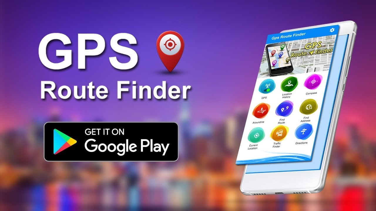 GPS Route Finder - Maps Navigation & Location Tracker