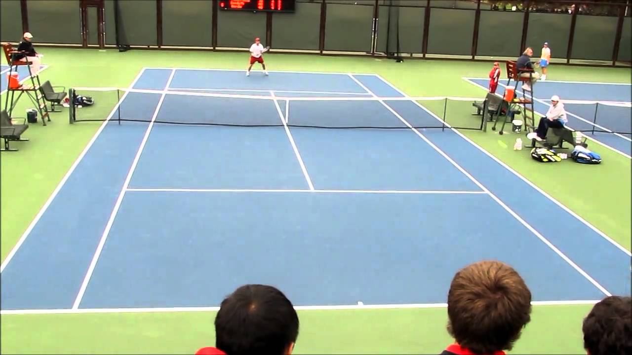 Greg Hirshman (Stanford) vs. Maxime Tabatruong (UCLA), March 2011