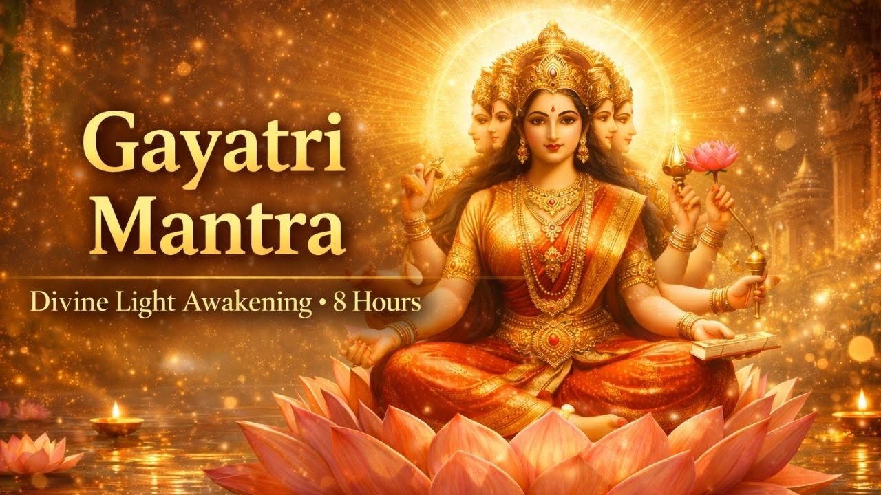 Antar Naad | ॐ गायत्री मंत्रः | Gayatri Mantra for Inner Purification & Divine Wisdom | 8 Hours