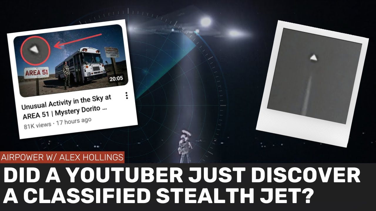 America's most classified stealth jet revealed by a YouTuber?