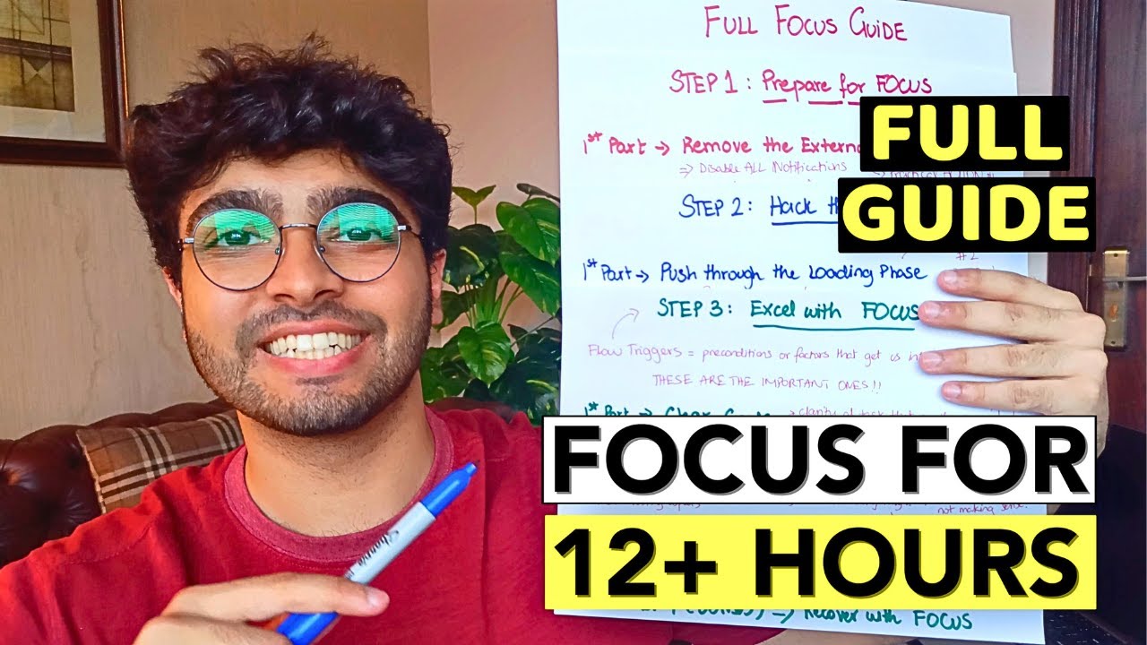 How I Stay Focused Studying for Long Hours. Full Guide.