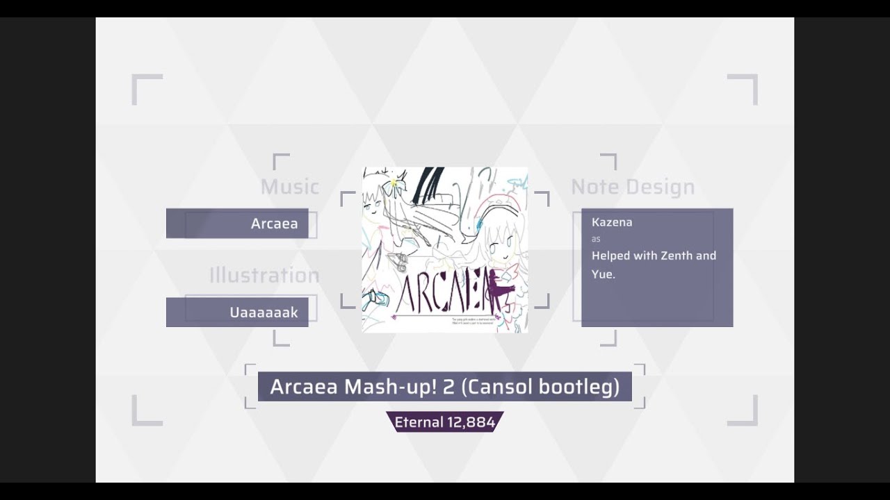 [Mash-up Chart/Arcaea Fanmade - Arccreate] Arcaea Mash-up! 2 (Cansol bootleg)