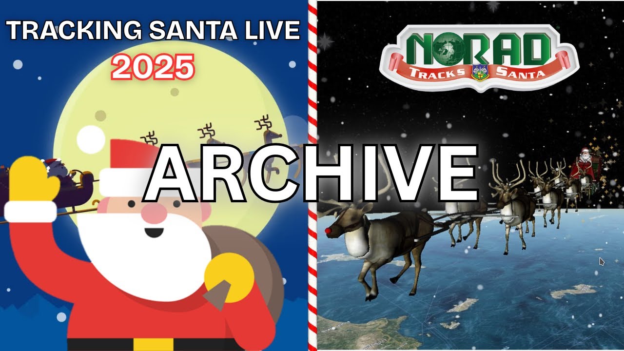 STB: Tracking Santa Live 2025 Stream Archive [3/3]
