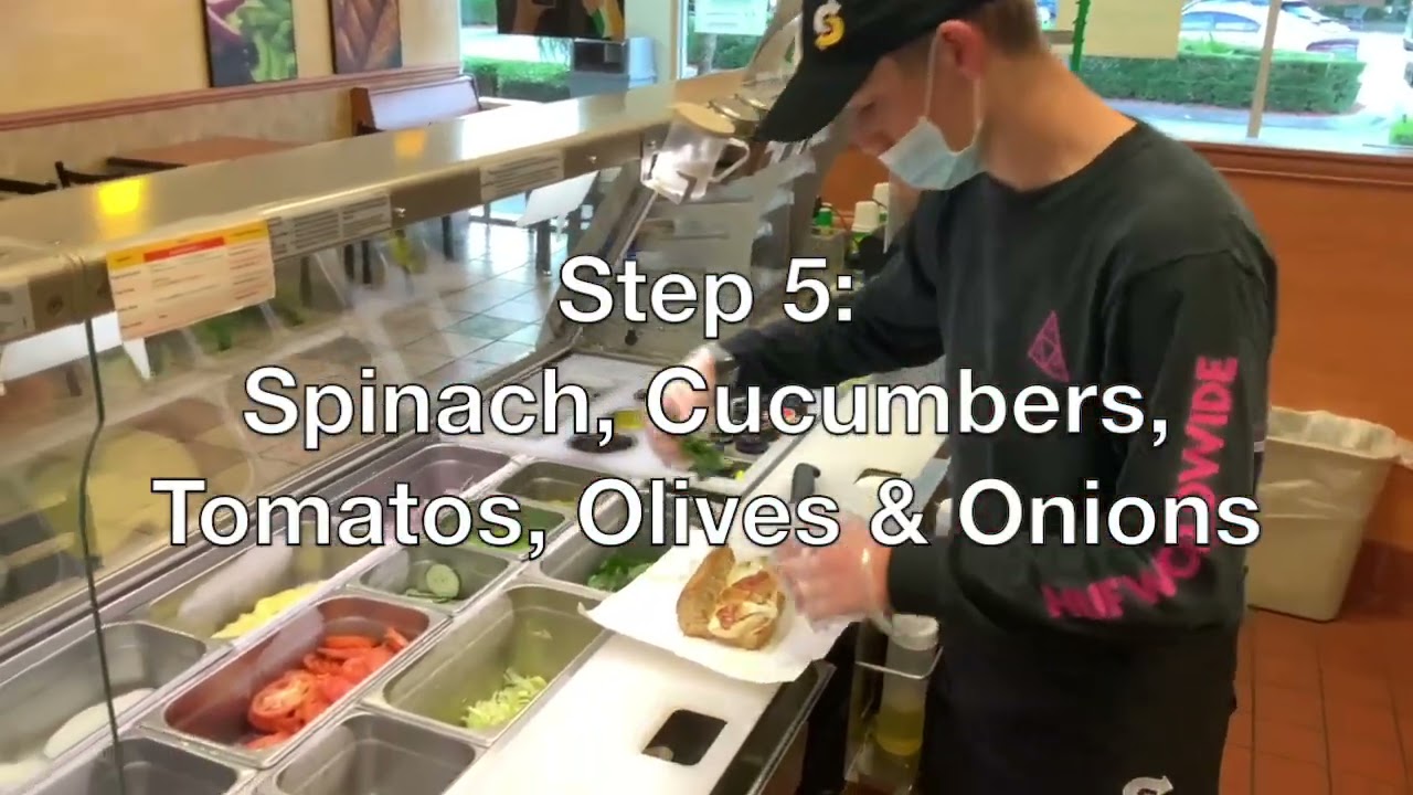 Making My Favorite Sandwich at Subway!