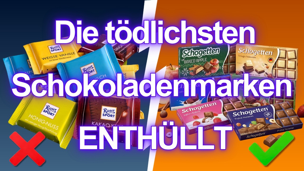 7 Schokoladenmarken, die du NIEMALS essen solltest! (Und 5, die wirklich echte Schokolade sind)