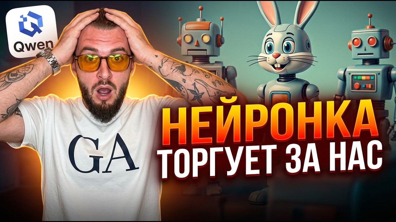 Нейросеть торгует на рынке — эксперимент с Qwen и анализ графика криптовалют