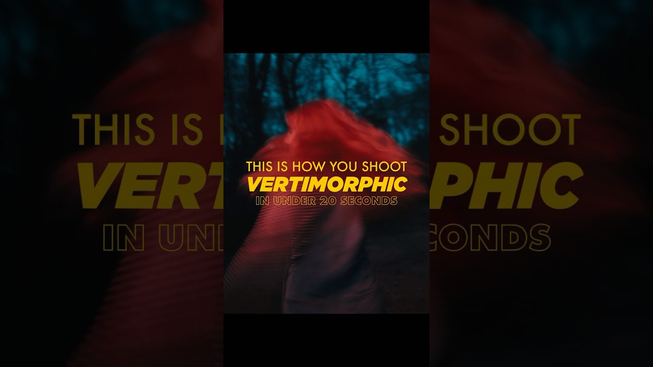 How to shoot Vertimorphic in under 20 seconds! 🎥 #anamorphic #filmmaking ￼