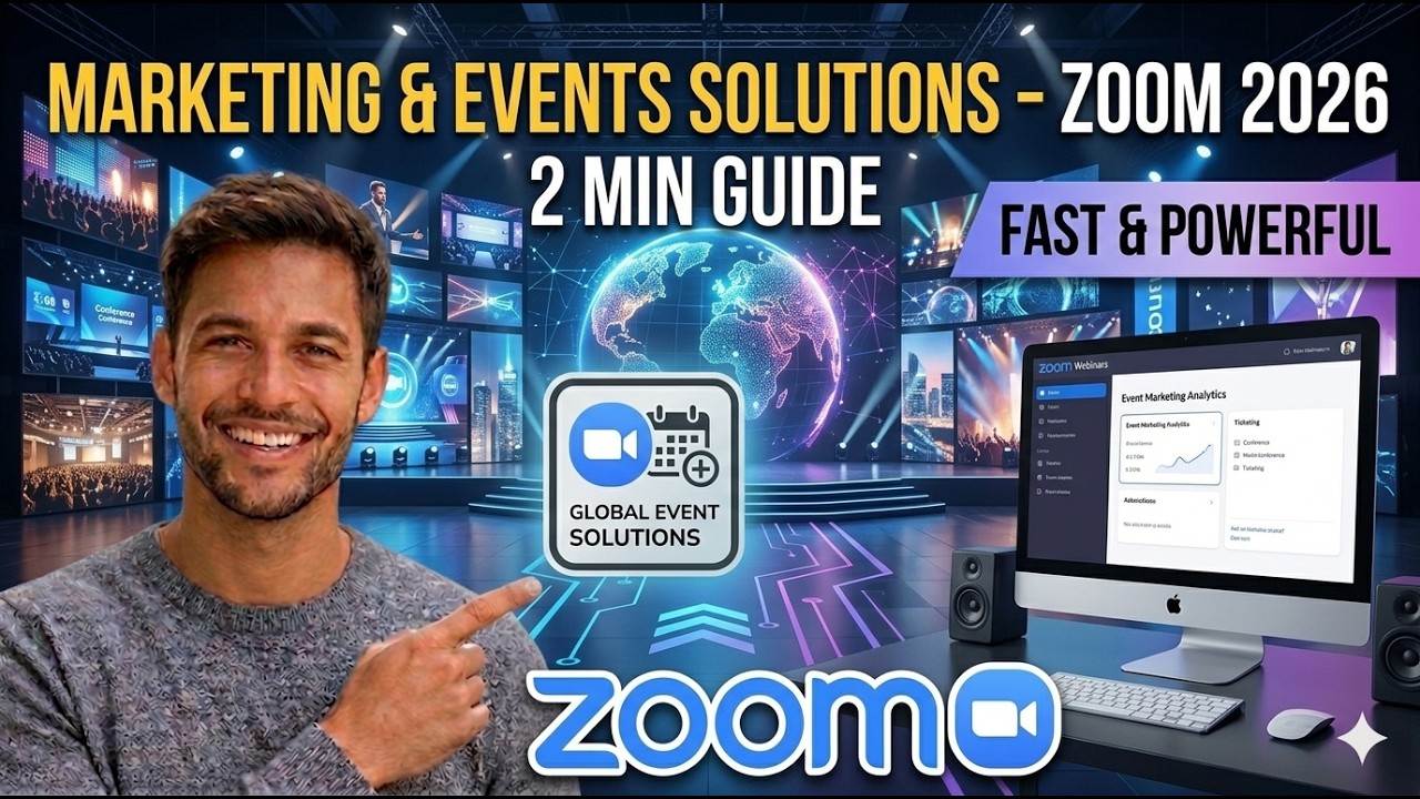 Marketing & Events Solutions &ndash; Zoom 2026   2 Min Guide
