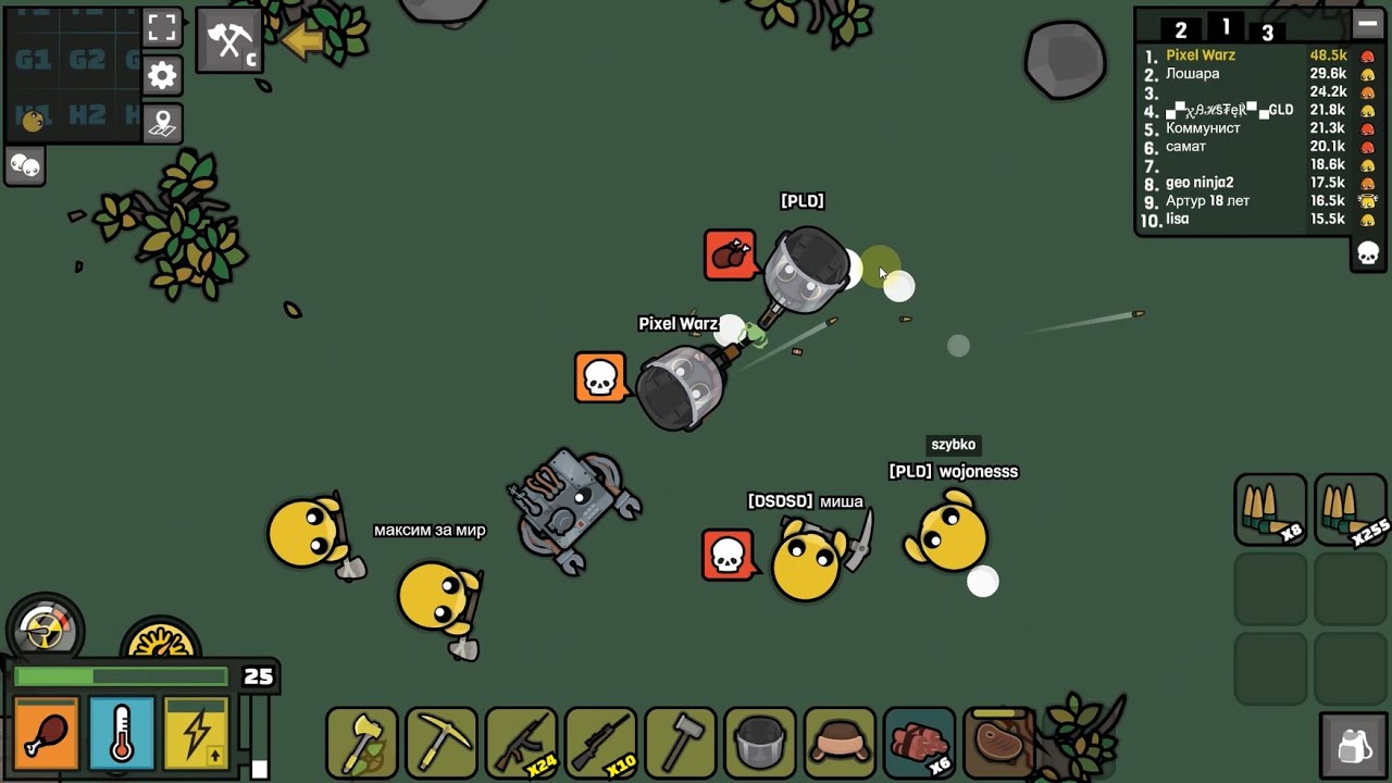 Fullgame Devast.io part 19 / Easy survival Devast.io