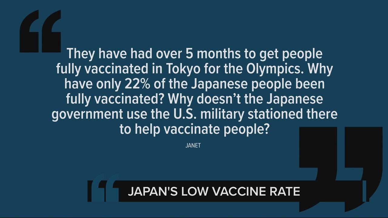 Why is the vaccination rate in Japan so low? | The Story KGW