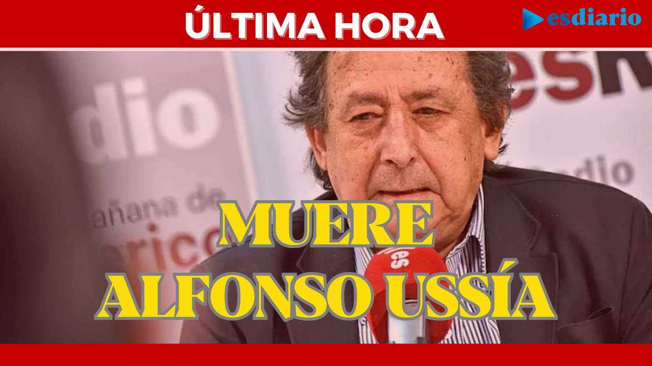#ÚLTIMAHORA Muere Alfonso Ussía a los 77 años. Periodista, actor y madridista
