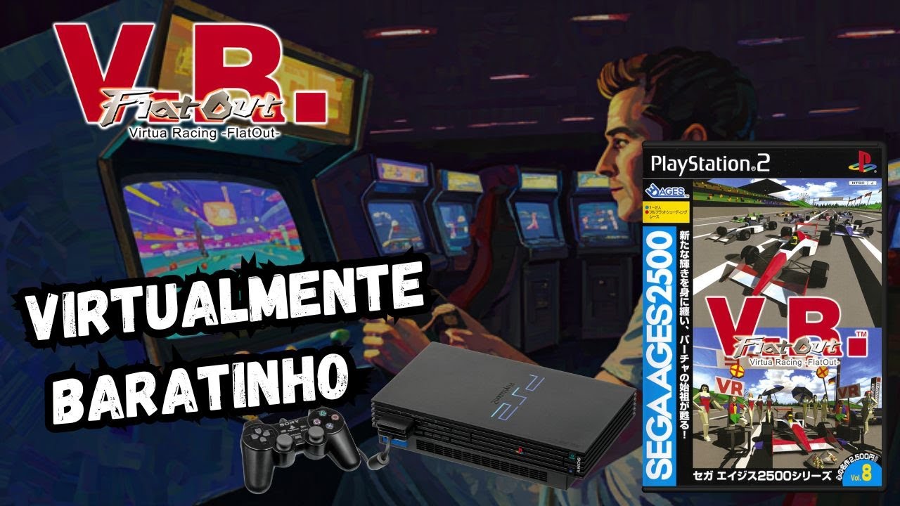 VIRTUA RACING SEGA AGES 2500 Playstation 2 #virtuaracing #playstation2 #retrogames #ps2